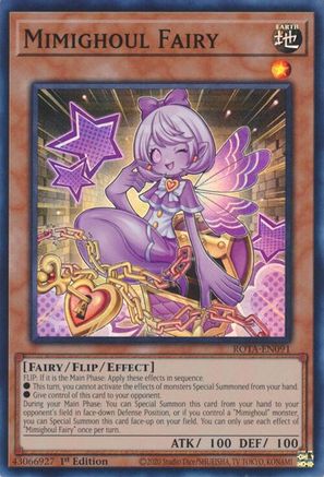 Mimighoul Fairy (ROTA-EN091) - Rage of the Abyss 1st Edition