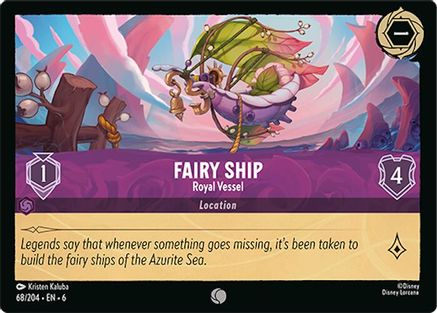 Fairy Ship - Royal Vessel (68/204)  - Azurite Sea