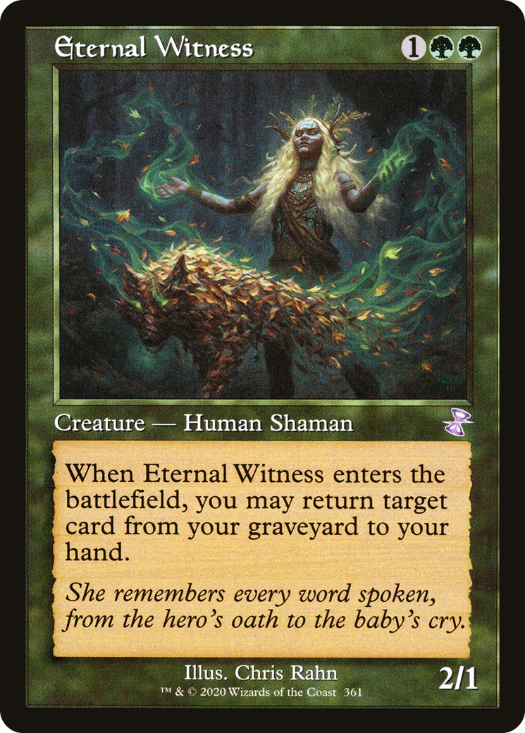 Eternal Witness (TSR-361) - [Time Spiral Remastered] Foil