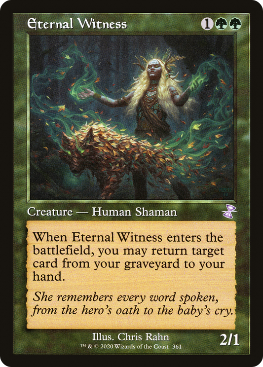 Eternal Witness (TSR-361) - [Time Spiral Remastered] Foil
