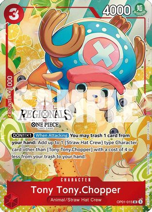 Tony Tony.Chopper (Offline Regional 2024 Vol. 3) (OP01-015) - One Piece Promotion Cards