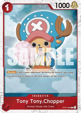 Tony Tony.Chopper (Alternate Art) (ST01-006) - Premium Booster