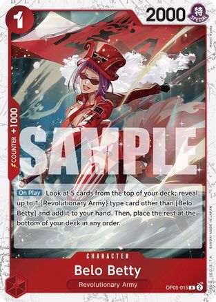 Belo Betty (Alternate Art) (OP05-015) - Premium Booster