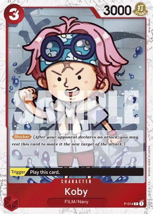 Koby (Alternate Art) (P-014) - Premium Booster