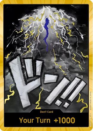 DON!! Card (Kaido) (Gold) - Premium Booster -The Best-