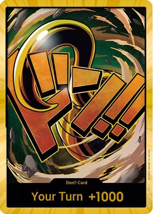DON!! Card (Crocodile) (Gold) - Premium Booster -The Best-
