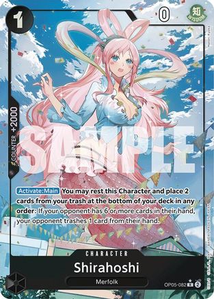 Shirahoshi (Alternate Art) (Pisuke) (OP05-082) - Premium Booster