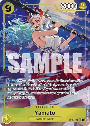 Yamato (Alternate Art) (OP04-112) - Premium Booster