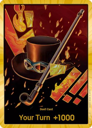 DON!! Card (Sabo) (Gold) - Premium Booster -The Best-