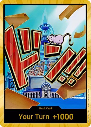 DON!! Card (Iceberg) (Gold) - Premium Booster -The Best-