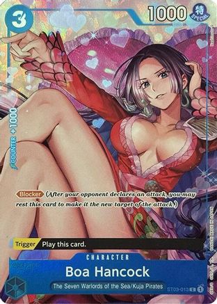 Boa Hancock (Premium Card Collection -Best Selection Vol. 2-) (ST03-013) - One Piece Promotion Cards