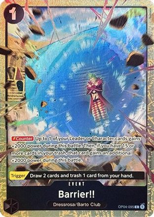 Barrier!! (Premium Card Collection -Best Selection Vol. 2-) (OP04-095) - One Piece Promotion Cards