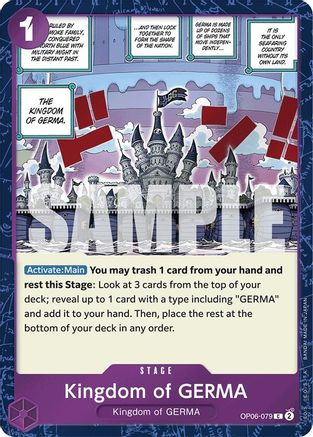 Kingdom of GERMA (Alternate Art) (OP06-079) - Premium Booster