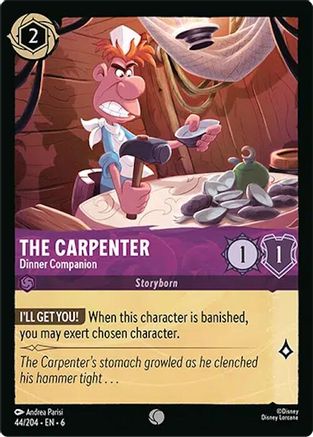 The Carpenter - Dinner Companion (44/204)  - Azurite Sea