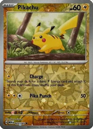 Pikachu - 025/165 (Cosmos Holo) (Costco Exclusive) 25 - [Miscellaneous Cards & Products] Holofoil