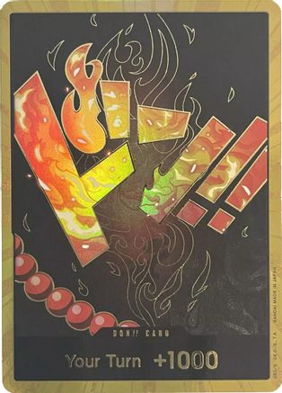 DON!! Card (Ace) (Gold) - Premium Booster -The Best-