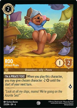 Roo - Littlest Pirate (23/204)  - Azurite Sea