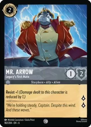 Mr. Arrow - Legacy's First Mate (182/204)  - Azurite Sea