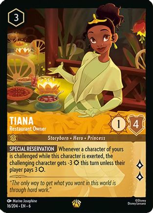 Tiana - Restaurant Owner (16/204)  - Azurite Sea