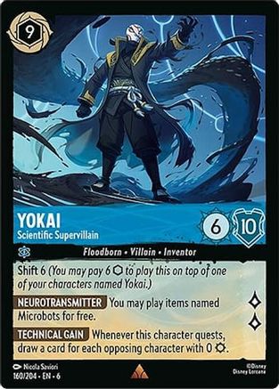 Yokai - Scientific Supervillain (160/204)  - Azurite Sea