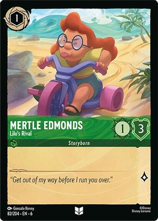 Mertle Edmonds - Lilo's Rival (82/204)  - Azurite Sea