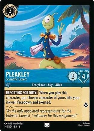 Pleakley - Scientific Expert (144/204)  - Azurite Sea