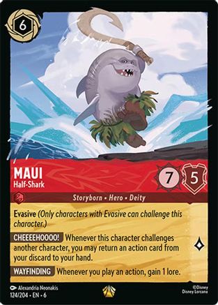 Maui - Half-Shark (124/204)  - Azurite Sea