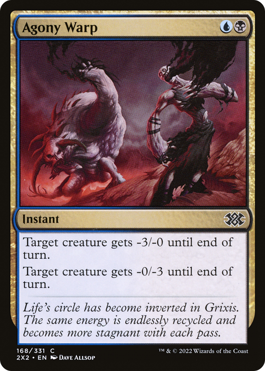 Agony Warp (2X2-168) - [Double Masters 2022] Foil