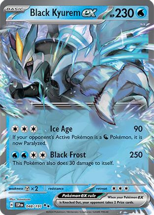 Black Kyurem ex 48/191 - [SV08 Surging Sparks] Holofoil