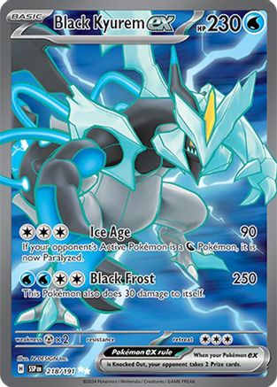 Black Kyurem ex 218/191 - [SV08 Surging Sparks] Holofoil