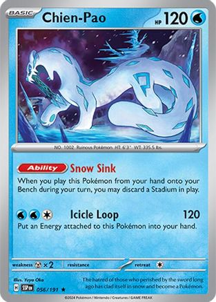 Chien-Pao 56/191 - [SV08 Surging Sparks] Reverse Holofoil