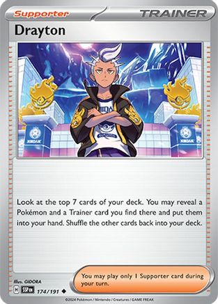 Drayton 174/191 - [SV08 Surging Sparks] Reverse Holofoil