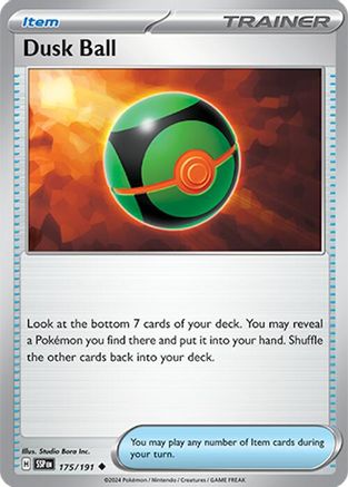 Dusk Ball 175/191 - [SV08 Surging Sparks] Reverse Holofoil