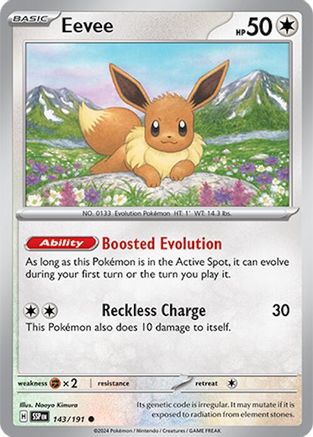 Eevee 143/191 - [SV08 Surging Sparks]