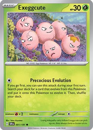 Exeggcute 1/191 - [SV08 Surging Sparks]