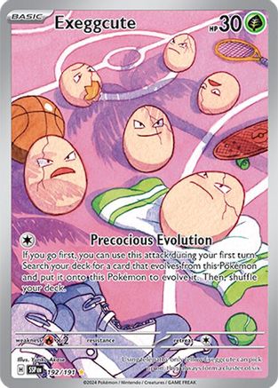 Exeggcute 192/191 - [SV08 Surging Sparks] Holofoil