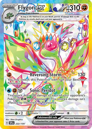 Flygon ex 222/191 - [SV08 Surging Sparks] Holofoil