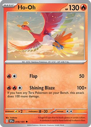 Ho-Oh 19/191 - [SV08 Surging Sparks]