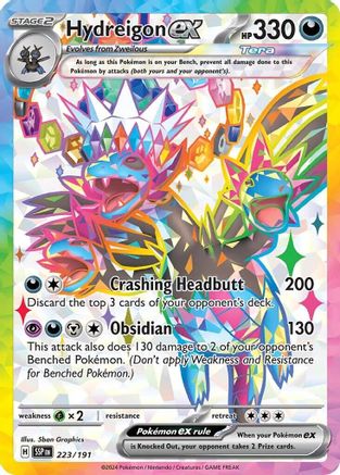 Hydreigon ex 223/191 - [SV08 Surging Sparks] Holofoil