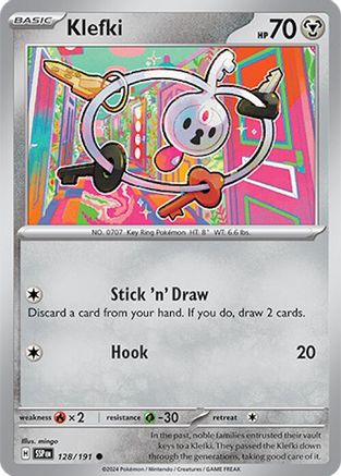 Klefki 128/191 - [SV08 Surging Sparks] Reverse Holofoil