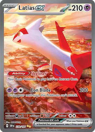 Latias ex - 239/191 - [SV08 Surging Sparks] Holofoil