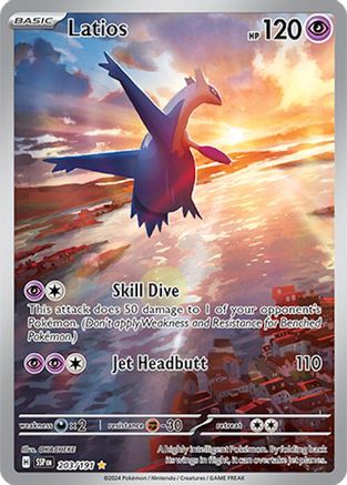 Latios - 203/191 - [SV08 Surging Sparks] Holofoil