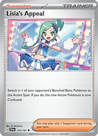 Lisia's Appeal 179/191 - [SV08 Surging Sparks] Reverse Holofoil