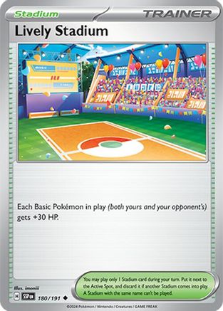 Lively Stadium 180/191 - [SV08 Surging Sparks] Reverse Holofoil