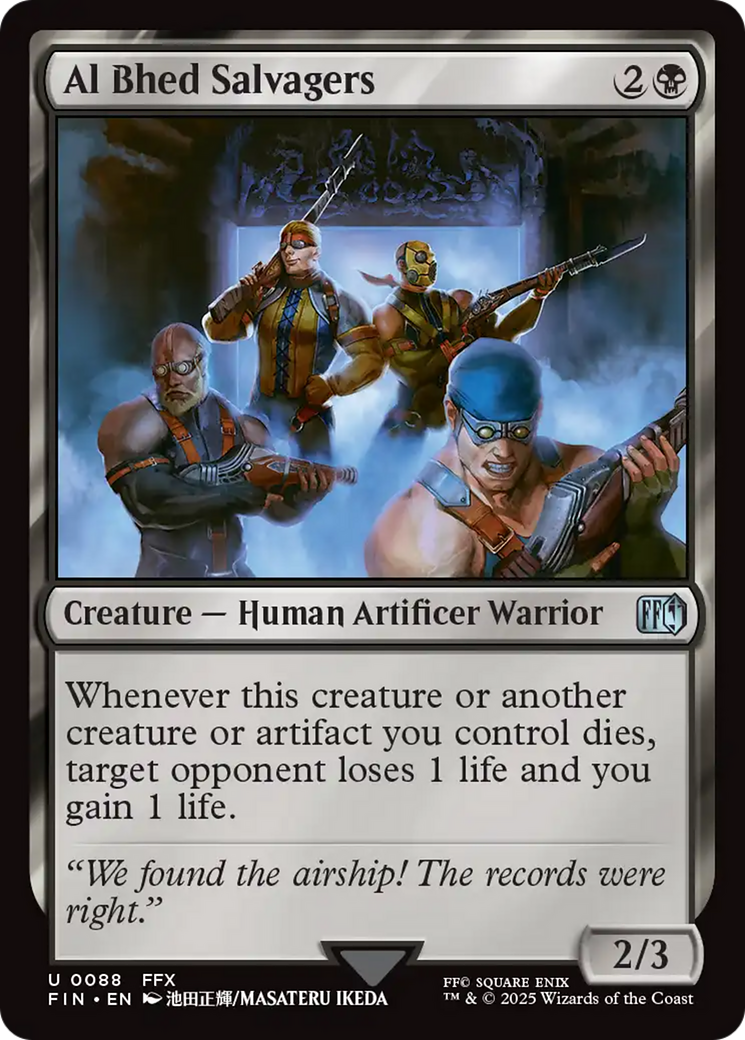 Al Bhed Salvagers (FIN-088) - [FINAL FANTASY] Foil