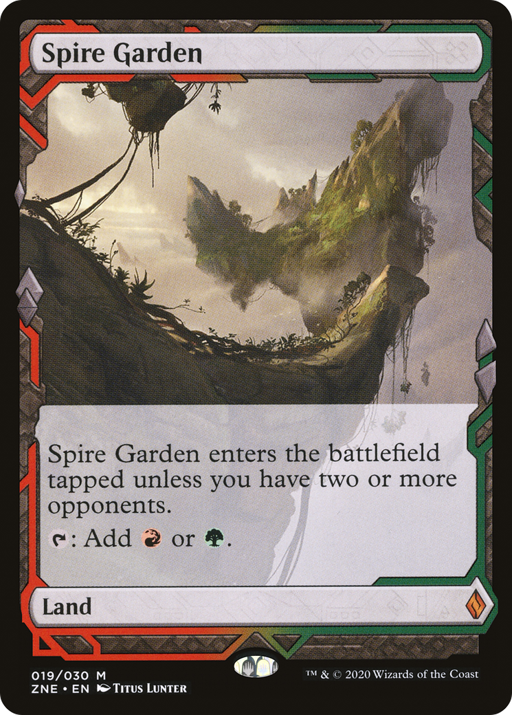 Spire Garden (ZNE-019) - [Zendikar Rising Expeditions] Foil