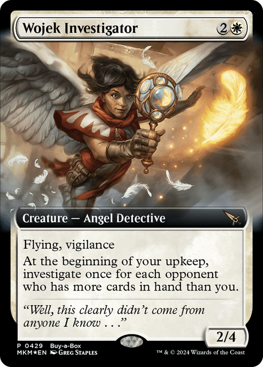 Wojek Investigator (BABP-429) - [Murders at Karlov Manor]: (Extended Art) Foil