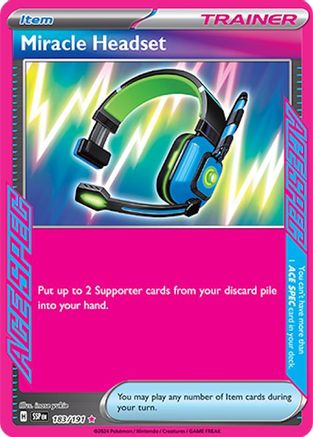 Miracle Headset 183/191 - [SV08 Surging Sparks] Holofoil