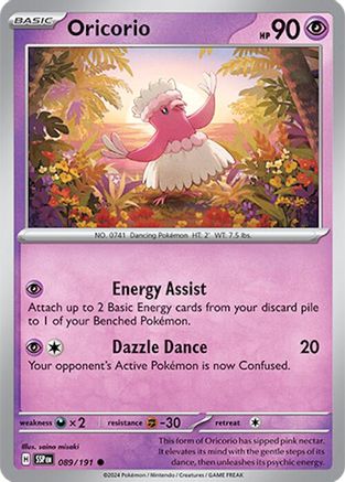 Oricorio 89/191 - [SV08 Surging Sparks]