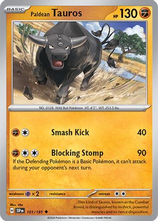 Paldean Tauros 101/191 - [SV08 Surging Sparks]